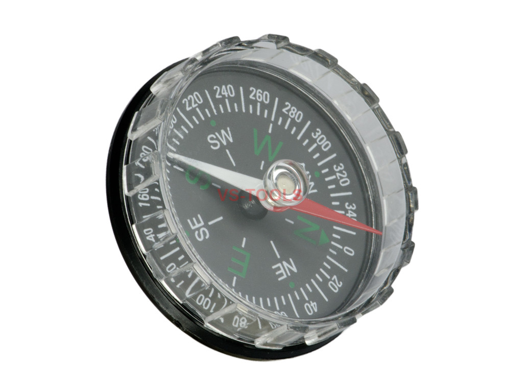 Small Plastic Compass for Aiming with Satellite Dish Signal Finder FTA