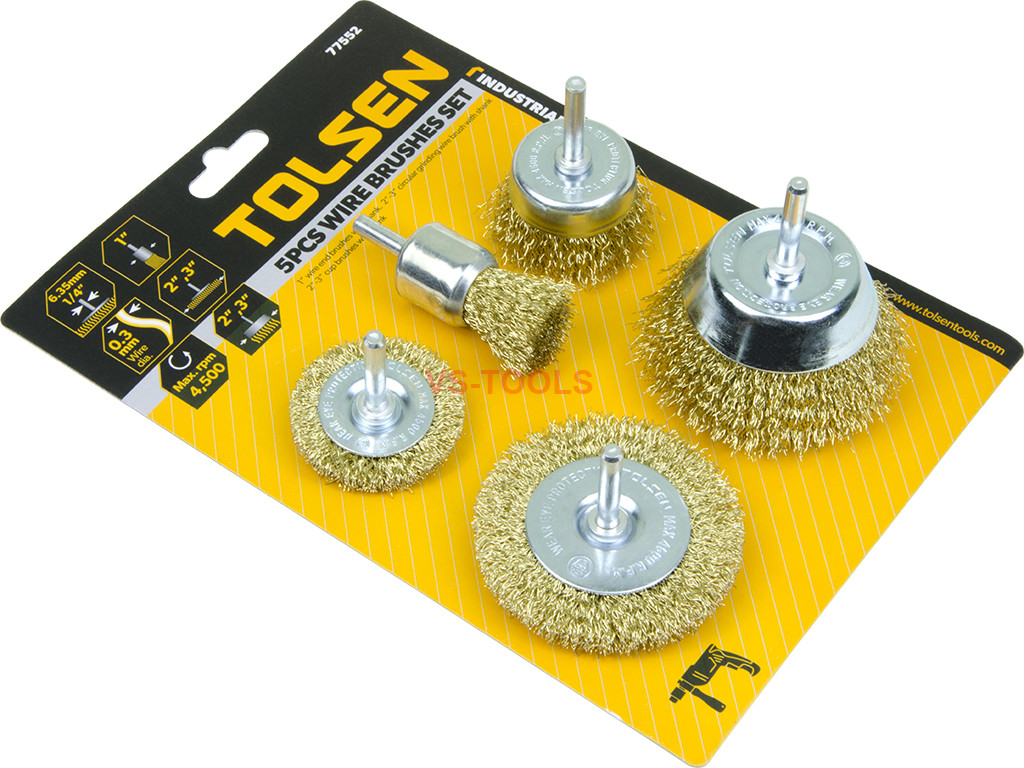 18 Pcs Wire Brushes For Drill,Stainless Steel Small Wire Brush In Different Sizes For Cleaning Cleaning Wire Brush Set