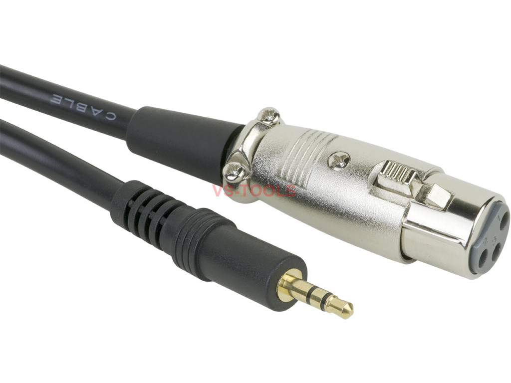 1 x XLR Connector 3 port Female Jack Plug Socket Audio Connector 