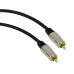 Video 24K Gold Plated RCA Male to Male Composite Cable 5 Feet 1.5Meter