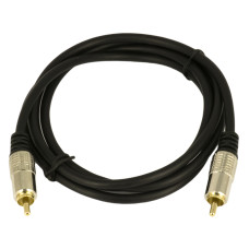Video 24K Gold Plated RCA Male to Male Composite Cable 5 Feet 1.5Meter
