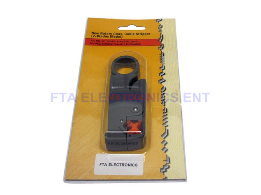 Rotary Coax Coaxial Cable Stripper Cutter Tool for RG58 RG6 RG59 Lead W XQS 