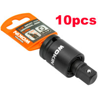 10 Pack Universal 1/2 Drive Joint Impact Socket Swivel Ratchet Adapter