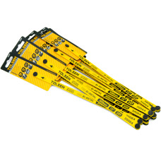 24pcs 24TPI 12In Hack Saw HSS Bi-Metal Steel Blades Replacement Blades