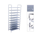 10 Tiers 30 Pair Shoe Rack Shelf Closet Holder Storage Organizer Stand