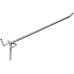 50pcs 8in Peg Metal Hook Tool Holder Garage Shelf Hanger 1/4 Pegboard