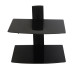 Adjustable 2 Shelf for DVD Player Cable Box Receiver Gaming Consoles