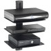 Adjustable 3 Shelf for DVD Player Cable Box Receiver Gaming Consoles