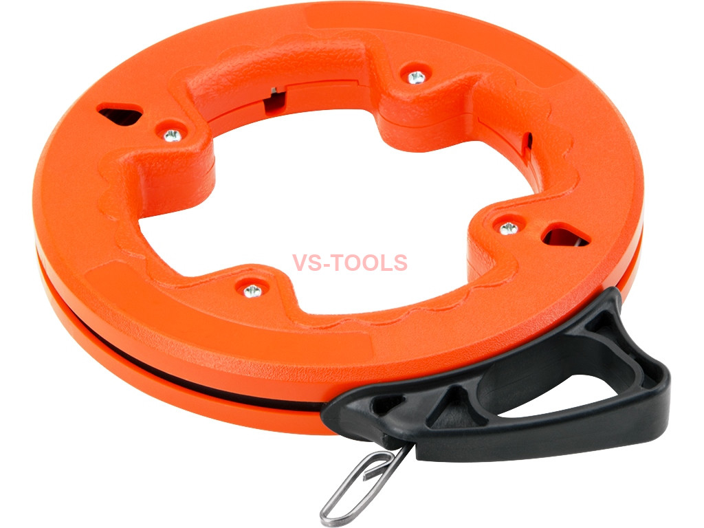 25FT Steel Fishing Tape Wire Cable Puller Threader Electrician