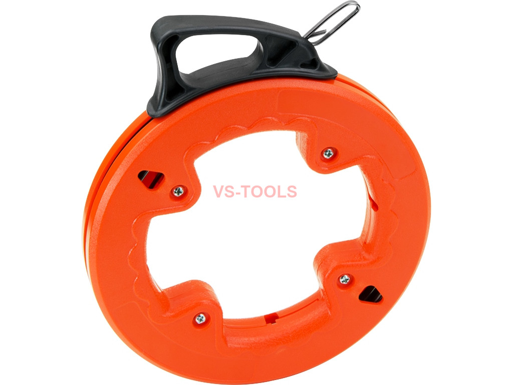 25FT Steel Fishing Tape Wire Cable Puller Threader Electrician