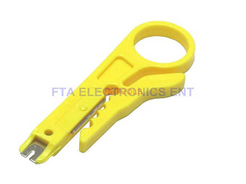 Telephone BT RJ45 Network IDC Cable Insertion Punch Down Tool wire stripper C5 