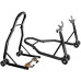Motorcycle Front Rear Swingarm Spools Lift Stands Jack Service Stands