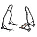 Motorcycle Front Rear Swingarm Spools Lift Stands Jack Service Stands