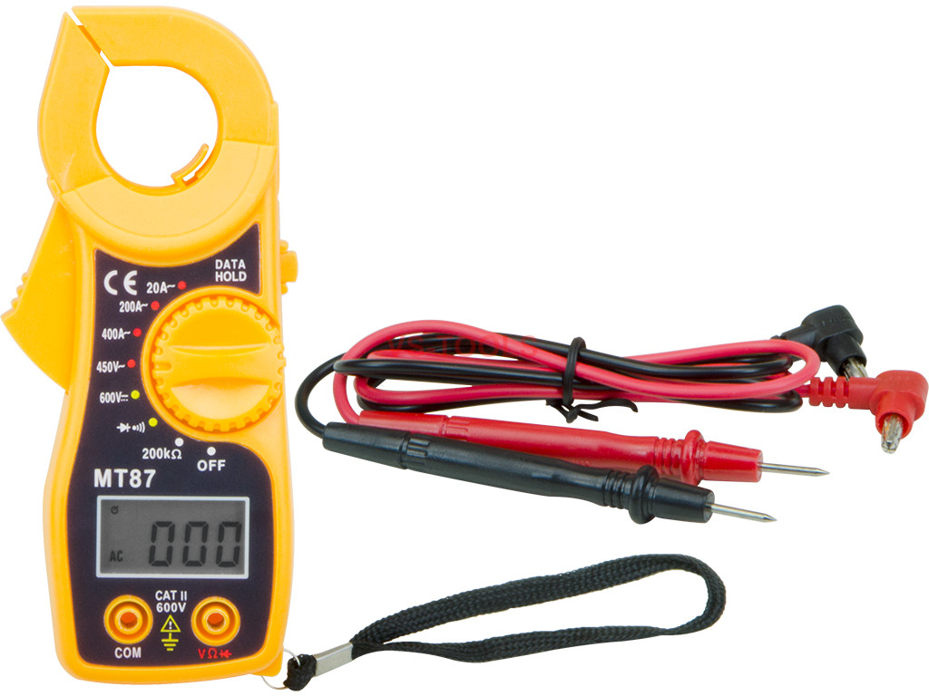 Digital Multimeter Messgerät AC DC LCD Strommesser Strom Voltmeter Amperemeter 