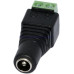 2Pcs CCTV Camera UTP Power DC Plug 2.1mm 5.5mm Female Power Connector
