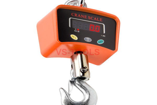 Industrial 2200lbs/1000kg Digital Crane Forklift Hanging Weight Scale