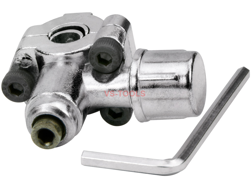 Refrigerator Piercing Valve 8-Pack BPV-31 Bullet Piercing Valve Kits - Fits 1/4", 5/16", 3/8" AC Lines (Zinc Alloy HVAC Tap Valves) Mac Adjustable Line Tap Valve