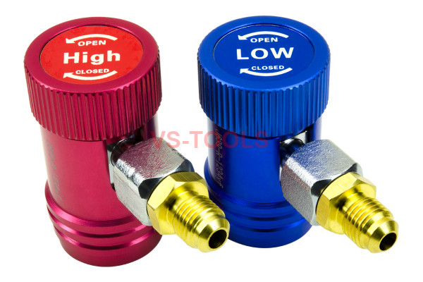 Quick Coupler Connector Adapters Air Conditioning R1234yf Refrigerant