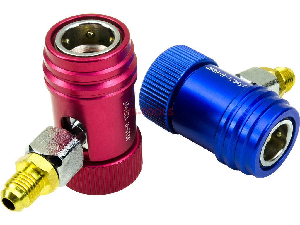 2X R1234YF QUICK coupling spare parts hose adapter R1234Yf to R134A £13.69  - PicClick UK