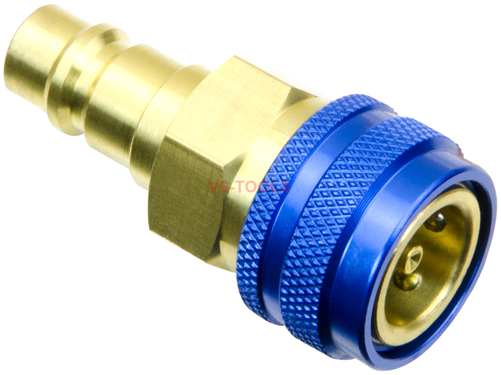 R1234yf to R134a Low Pressure Quick Connect Coupler Hose Adapter Valve