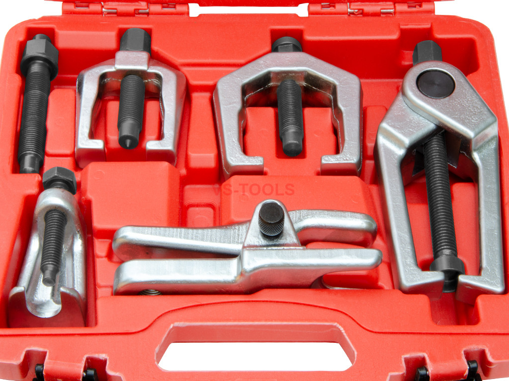 Details about   Front End Service Tool Kit Pitman Arm Ball Joint Separator Remover Puller-5pcs