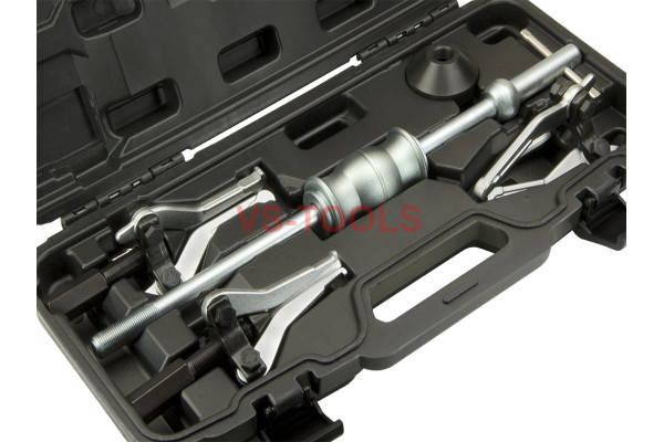 Internal External Bearing Puller 3 Jaw Pullers Slide Hammer Set w/Case