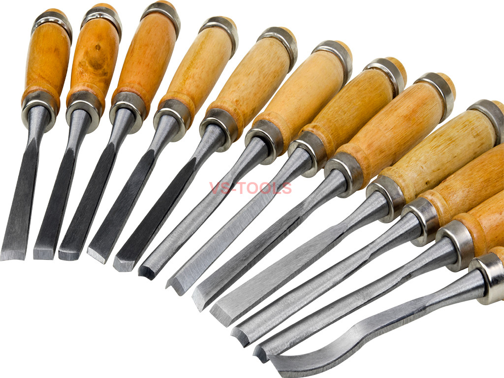 14Pcs Wood Carving Chisel Rasp File Set Woodworking Detailed Hand Tool