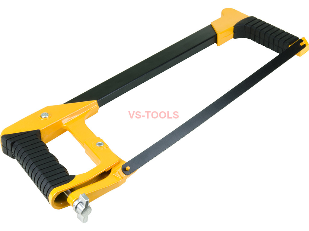 12inch 300mm Aluminum Hand Hack Saw Handsaw Frame Dual Rubber Handles with Blade 