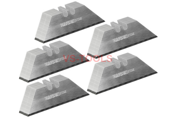 200Pc Utility Knife Razor Blade Refill Replacement Double Sided Blades