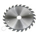 7inch 24T Wood Cutting Disc Circular Saw Blade 1 to 3/4inch Arbor Ring
