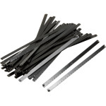 Pack 50pcs 6inch Mini Hacksaw Replacement Blades Small Hack Saw Frame