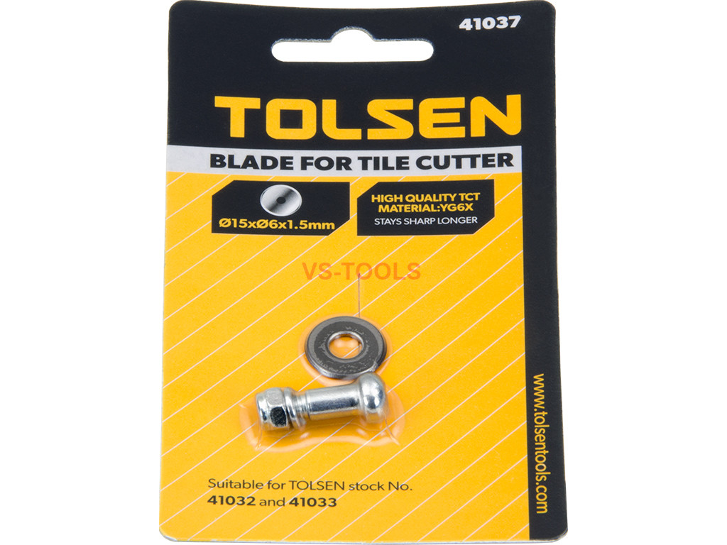 Tolsen Tile Cutter Replacement Wheel Carbide Blade for Porcelain Ceramic Tiles 