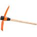 5lbs Pick Mattock Axe Garden Cutter Soil Digging Tool Wooden Handle