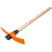 5lbs Pick Mattock Axe Garden Cutter Soil Digging Tool Wooden Handle