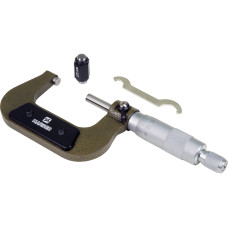 25-50mm External Metric Gauge Micrometer Machinist Measuring Tool Case