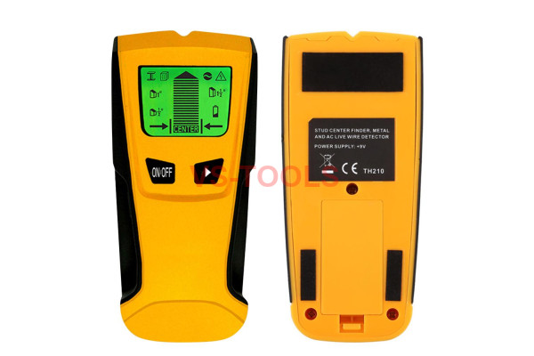 Digital Handheld Wall Stud Finder Wood Metal Live Wire Cable Warning
