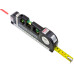 Laser Level Pro3 Horizontal Vertical 8FT 250cm Measuring Tape Ruler