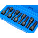 9pcs 1/2inch Drive Long RT5-RT14 Ribe Cr-Mo Impact Sockets Bits Set