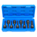 9pcs 1/2inch Drive Long T20-T70 Torx 6pt Star Cr-Mo Impact Sockets Set