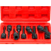 9pcs 1/2inch Drive Long T20-T70 Torx 6pt Star Cr-Mo Impact Sockets Set