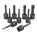 9pcs 1/2inch Drive Long T20-T70 Torx 6pt Star Cr-Mo Impact Sockets Set