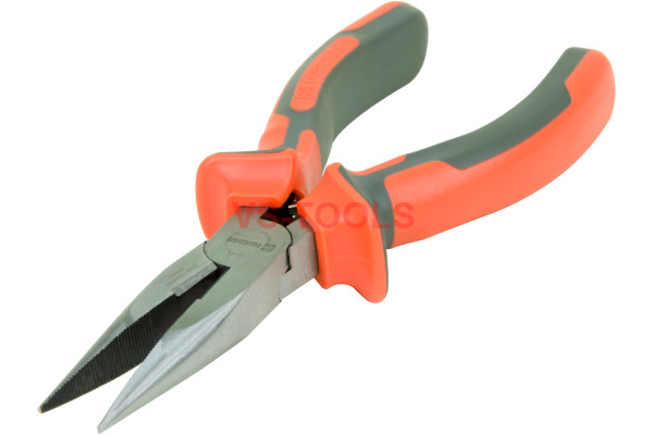 6in Long Needle Nose Side Cutter Snipe Electrician Pliers Soft Grips