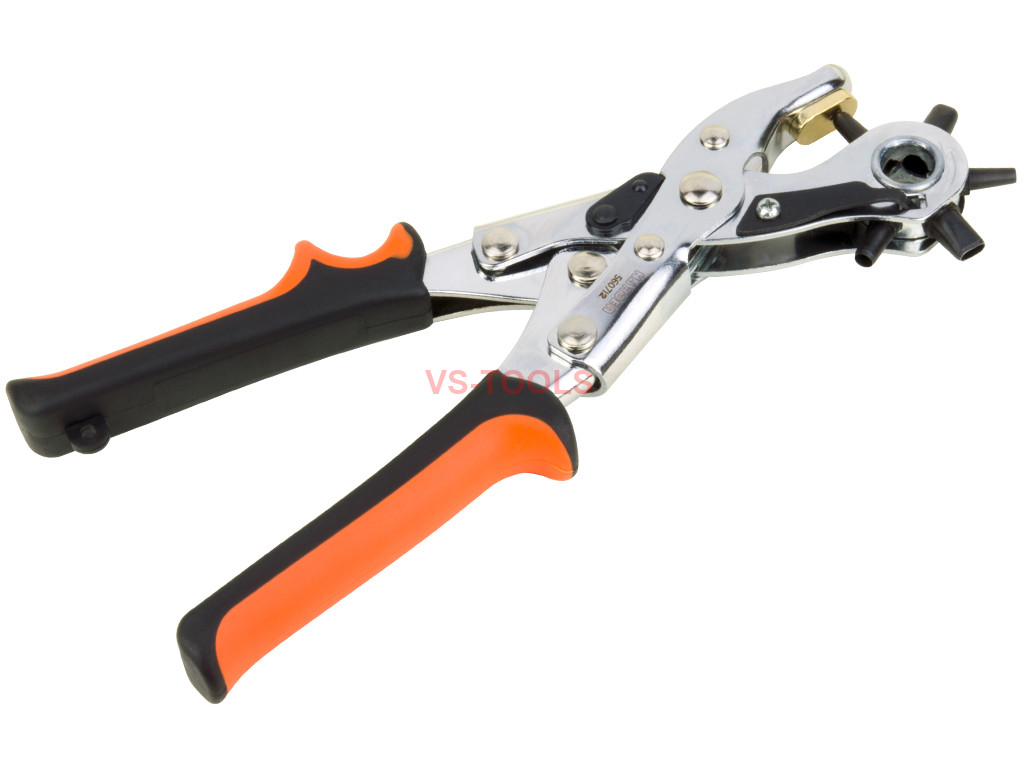 Leather Hole Punch Belt Tool 6 Sizes Puncher Revolving Pliers Heavy Duty –  Tacos Y Mas