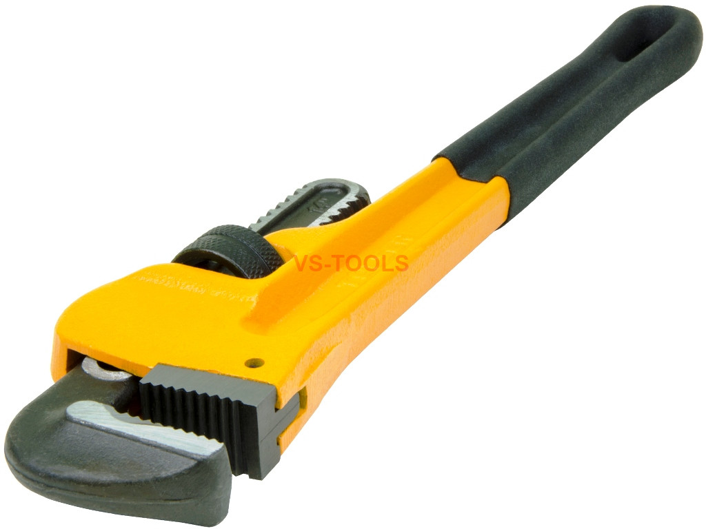 14in Iron Straight Pipe Adjustable Wrench Plumbing Water 