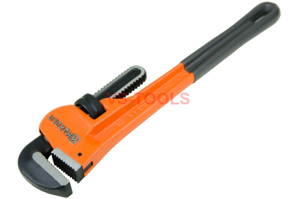 18in Iron Steel Straight Pipe Adjustable Wrench Plumbing Water Gas