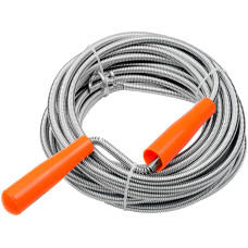 Plastic Grip 10M 32Feet Snake Spring Pipe Rod Sink Drain Cleaner Wire