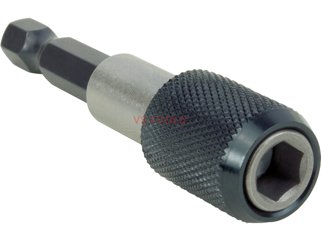 New 4pcs 1/4" Magnetic Bit Holder Tool Set Hexagon Screwdriver Drill 60mm Long 