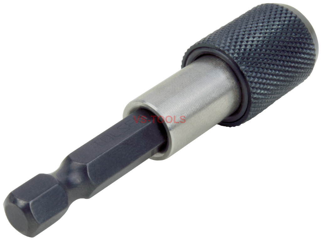 1/4" 60mm Hex Shank Magnetic Quick Release Screwdriver Bit Drill Holder ToolMJH2