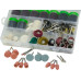 340Pcs Rotary Tool Accessories Kit Drilling Grinding Polishing Cutting