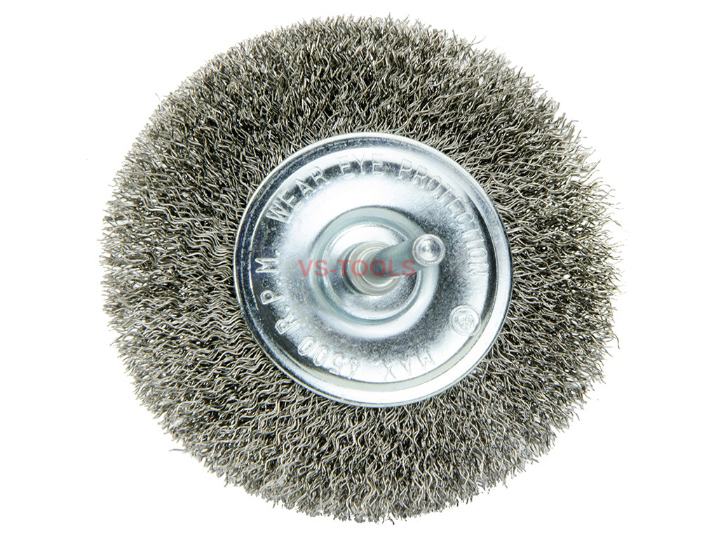 50-100mm Circular Grinding Wire Brush With Shank_Shanghai Harden Tools Co.,  Ltd.